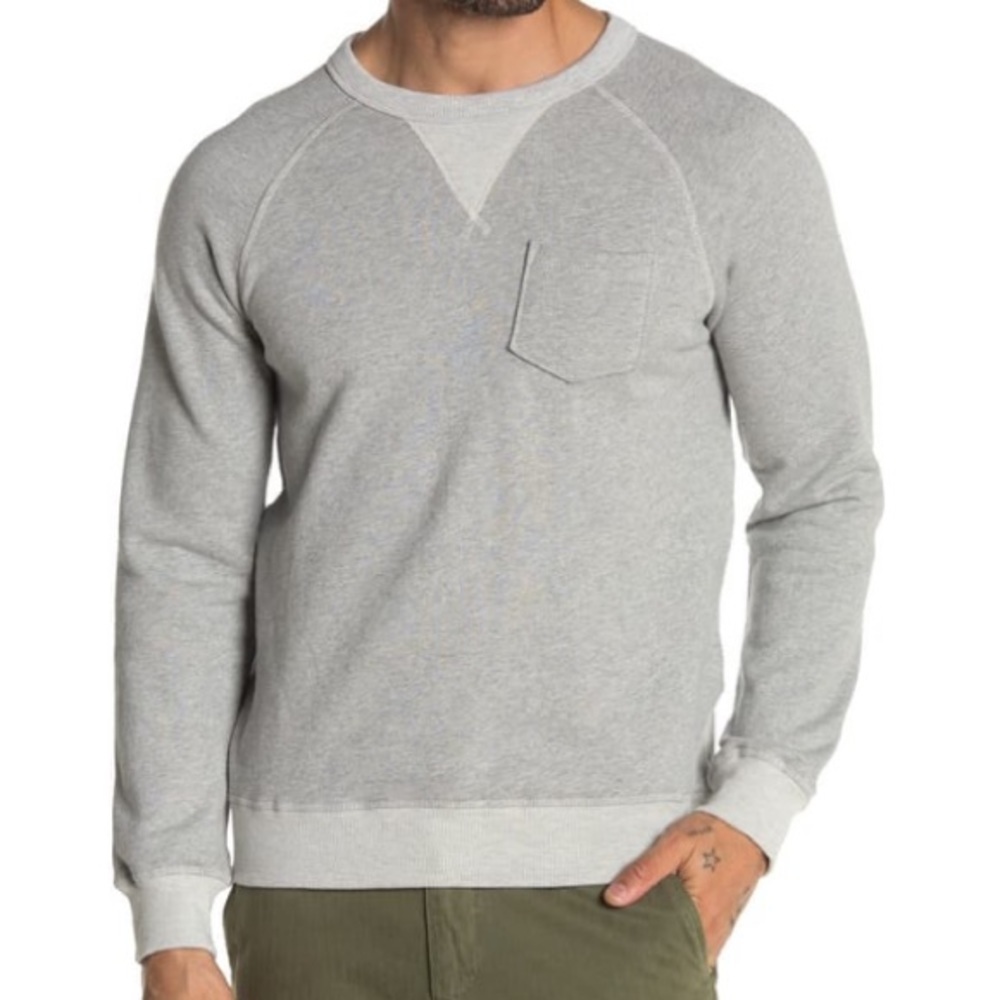 Vestige grey size medium pullover sweatshirt